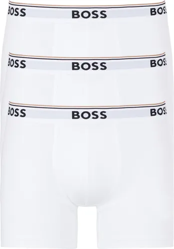 HUGO BOSS Power boxer briefs (3-pack) - heren boxers normale lengte - wit