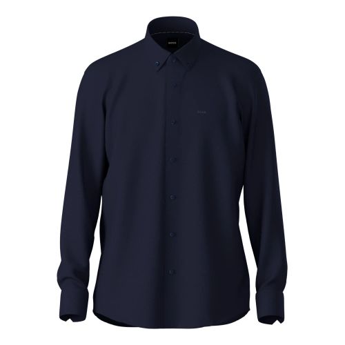 Hugo Boss - Zakelijke Overhemden - Blauw