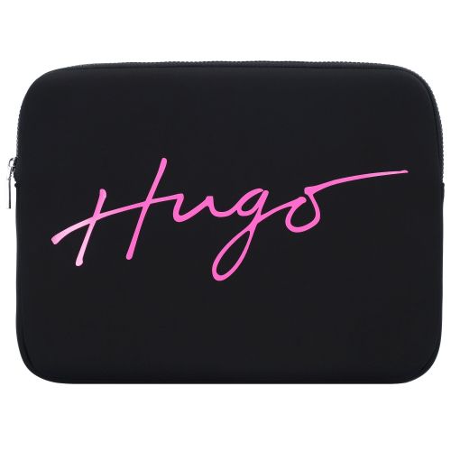 HUGO Laptoptas  pink / zwart