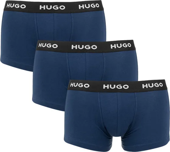 HUGO trunks (3-pack) - heren boxers kort - navy