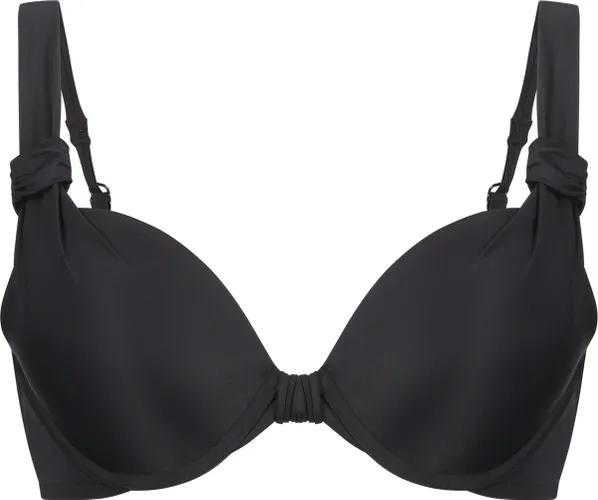 Hunkemöller Dames Badmode Voorgevormde beugel Luxe bikinitop - Zwart