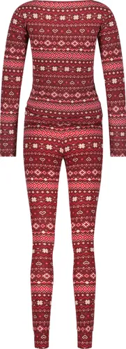 Hunkemöller Dames Nachtmode Pyjamaset - Rood