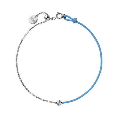 ICE Jewellery - Diamond bracelet - Half chain Blue (021087)