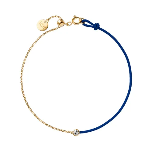 ICE Jewellery - Diamond bracelet - Half chain Dark blue