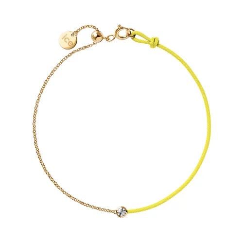ICE Jewellery Diamond Bracelet Half Chain Yellow 021089