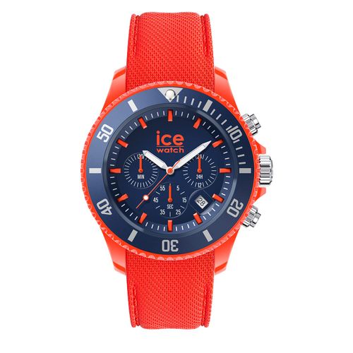 Ice-Watch - ICE chrono Orange blue - Oranje herenhorloge