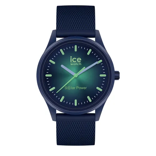Ice-Watch - ICE Solar Power Borealis - Blauw herenhorloge