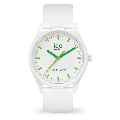 Ice-Watch - ICE Solar Power Nature - Wit horloge met