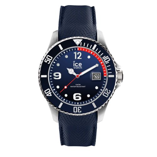 Ice-Watch - ICE steel Marine - Blauw herenhorloge met