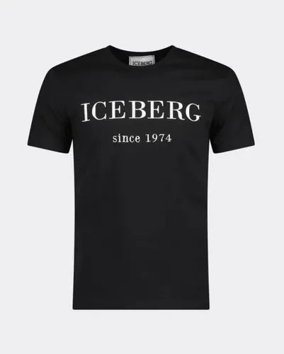 Iceberg Branding logo tee white