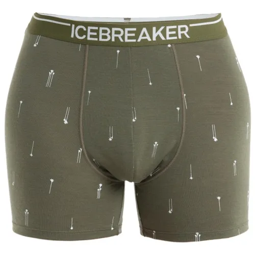 Icebreaker - Merino Anatomica Boxers Palm Trail AOP - Merino-ondergoed