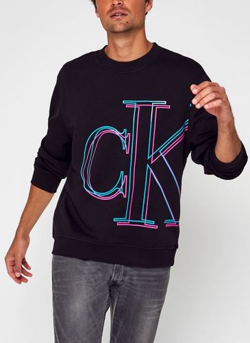 Illuminated Ck Crew Neck by Calvin Klein Jeans