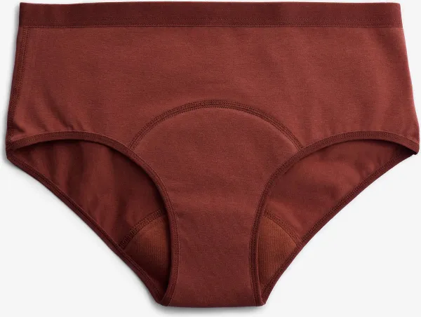 ImseVimse - Imse - Menstruatieondergoed - Hipster Period Underwear - Light Flow / S - eur 36/38 - bruin