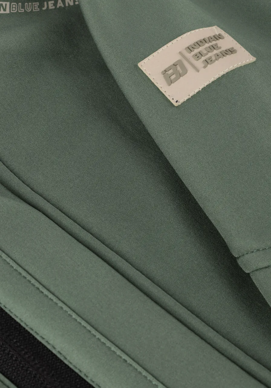 INDIAN BLUE JEANS Jongens Jassen Soft Shell Hooded Jacket - Groen