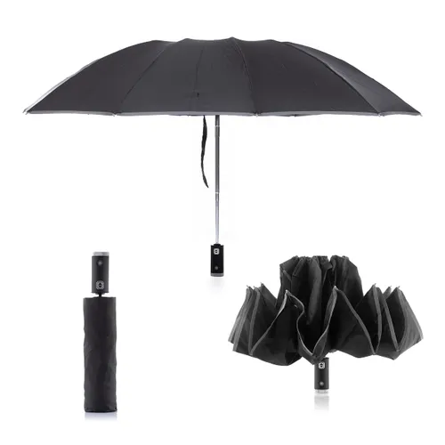 InnovaGoods Folbrella opvouwbare paraplu met led-klapscherm