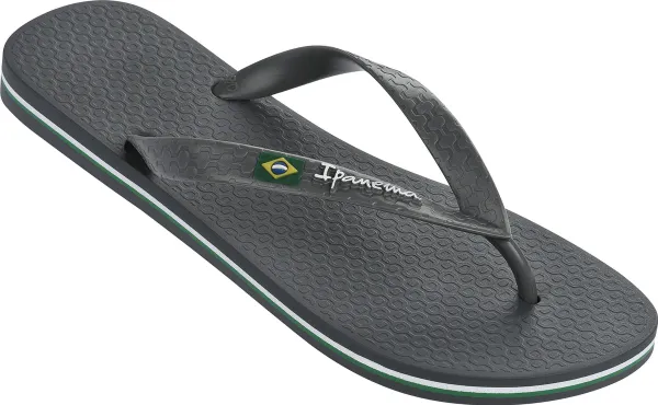 Ipanema Classic Brasil Slippers Heren - Dark Grey