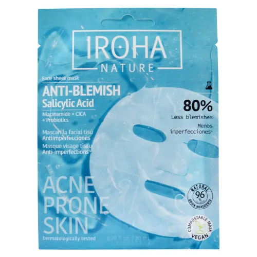 Iroha Nature - Masque anti-imperfections | acide salicylique