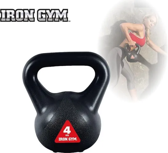 Iron Gym Kettlebell 4 kg Gewichten - Thuis sporten - Fitness