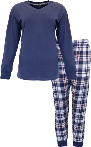 Irresistible Dames Pyjama - Flannel - Blauw