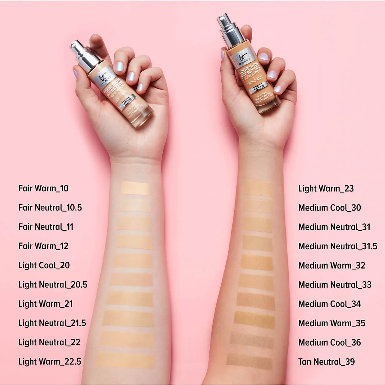 IT Cosmetics Your Skin But Better Foundation and Skincare 30ml (Various Shades) - 22 Light Neutral