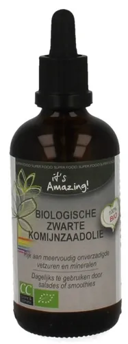 Its Amazing Biologische Zwarte Komijnzaadolie