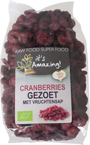 Its Amazing Cranberries Gezoet met Vruchtensap