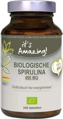 Its Amazing Spirulina 400 mg Tabletten