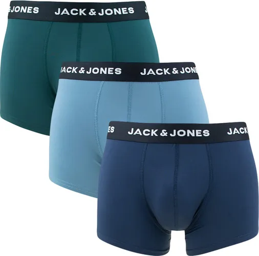 Jack & Jones 3P microfiber boxers paul blauw & groen - S