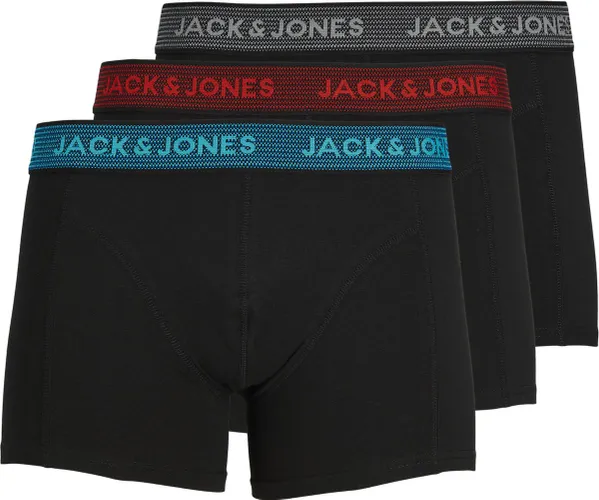 JACK&JONES ADDITIONALS JACWAISTBAND TRUNKS 3 PACK NOOS Heren Onderbroek