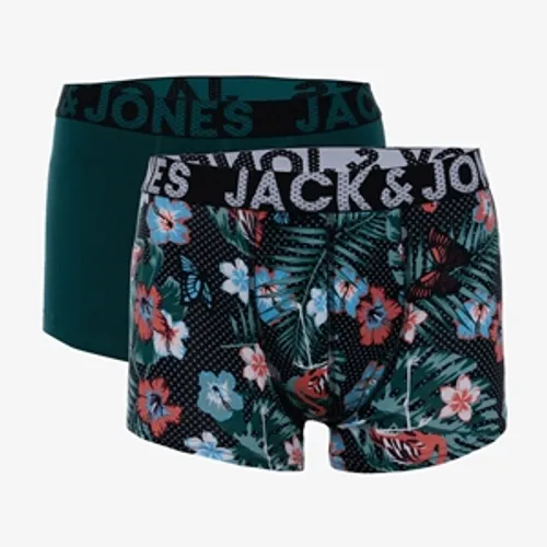 Jack & Jones boxershorts 2-pack bloemenprint