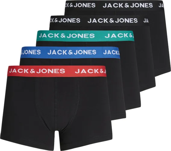 Jack & Jones Boxershorts Heren JACHUEY 5-Pack Zwart