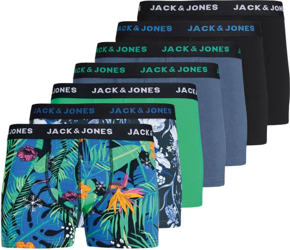 Jack & Jones Boxershorts Heren Trunks JACFLOWER 7-Pack