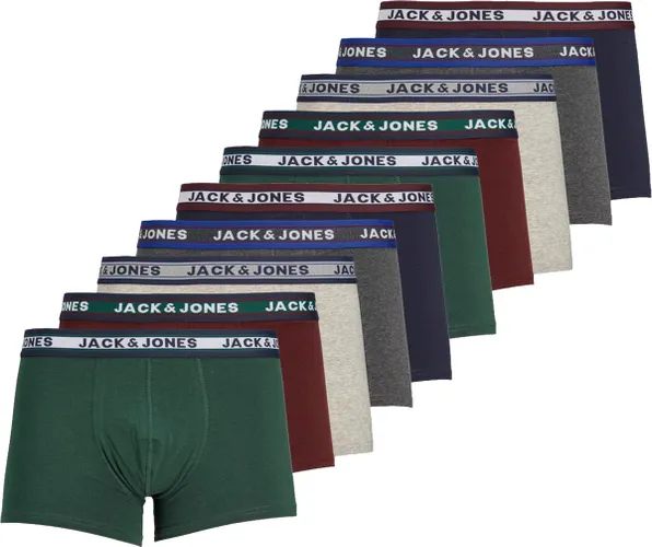 Jack & Jones Boxershorts JACOLIVER - 10 pack - Trunks - Multicolor - Heren Onderbroek