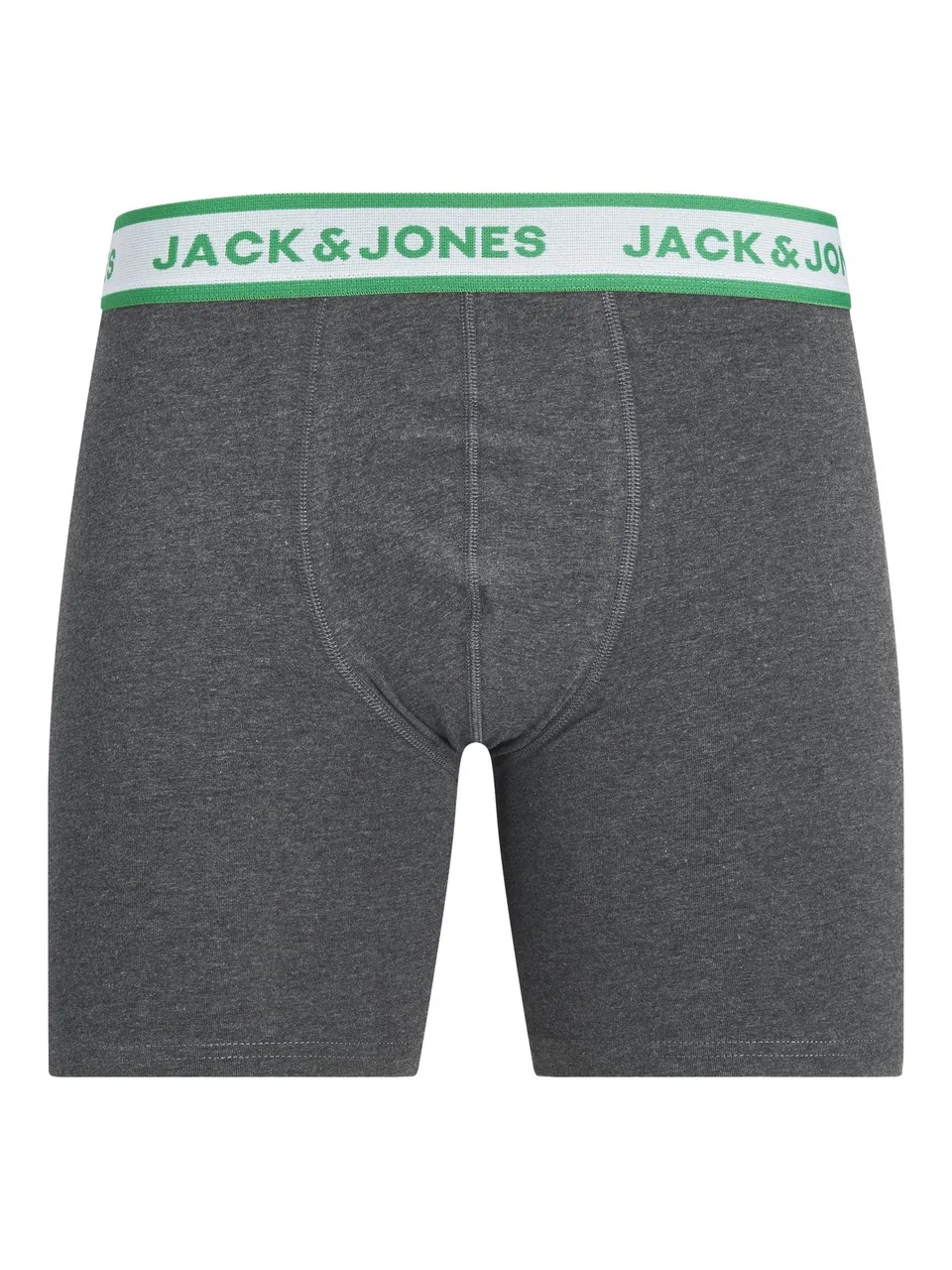Jack & Jones Heren boxershort jacmilo boxer briefs 5-pack donkergrijs