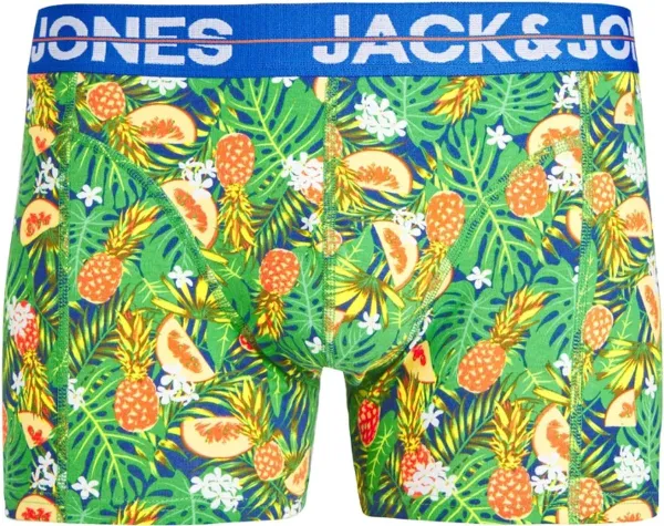 Jack & Jones heren boxershorts 3-Pack - Pineapple - S - Blauw