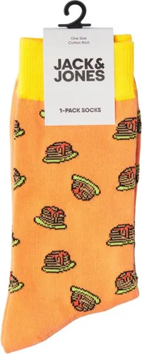 Jack & Jones heren sokken katoen - Pancake/frietjes - HR12252096 - Geel