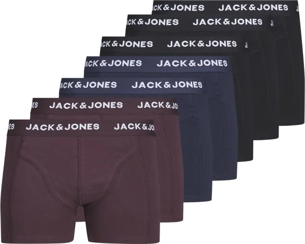 JACK&JONES JACSIMPLY BASIC TRUNKS 7 PACK Heren Onderbroek