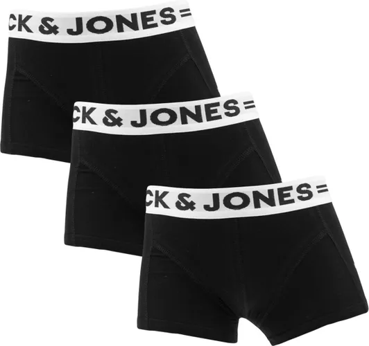 Jack & Jones jongens 3P boxers sense basic zwart - 110