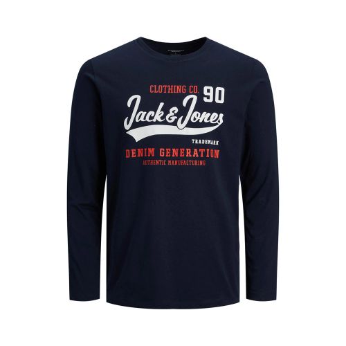 Jack & Jones jongens shirt 12213080/JJELOGO blauw