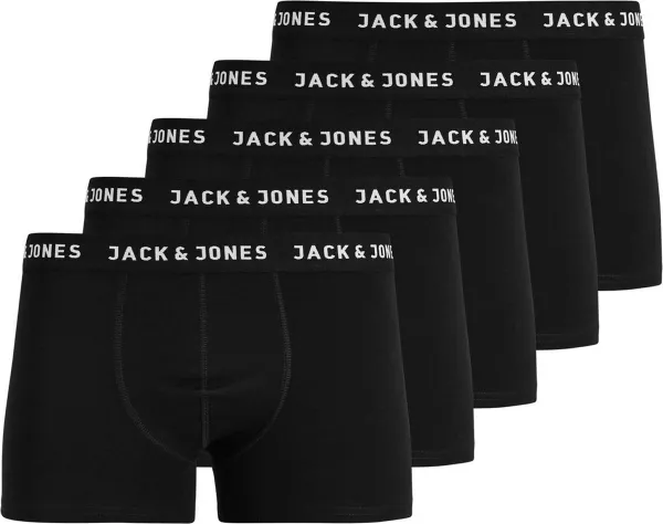 JACK&JONES JUNIOR JACHUEY TRUNKS 5 PACK NOOS JNR Jongens Onderbroek