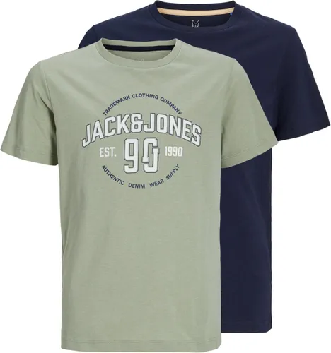JACK&JONES JUNIOR JJMINDS TEE SS CREW NECK JNR 2PK MP Jongens T-shirt