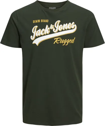 JACK&JONES PLUS JJELOGO TEE SS O-NECK 2 COL 23/24 PLS Heren Overhemd