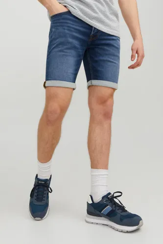 JACK & JONES Rick Icon Shorts regular fit - heren jeans korte broek - denimblauw