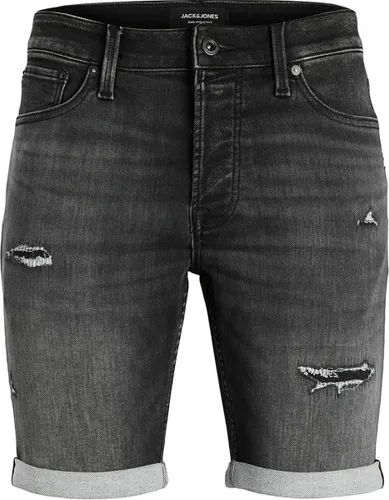 JACK & JONES Rick Icon Shorts regular fit - heren jeans korte broek - zwart denim