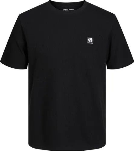 Jack & Jones T-shirt Jcostructured Tee Ss Crew Neck Smu 12245633 Black Mannen
