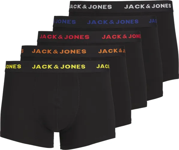 Jack & Jones Zwarte Boxershorts Heren JACBLACK Friday Multipack 5-Pack