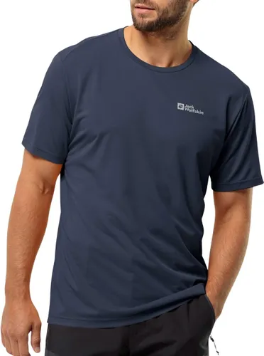 Jack Wolfskin Delgami S/S Men - Outdoorshirt - Heren Night blue