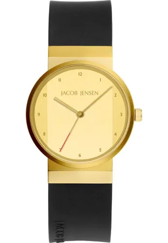 Jacob Jensen - Unisex Horloge Mod. 745 - Zwart