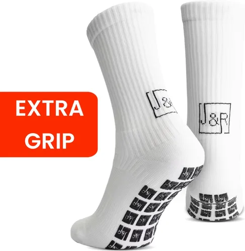 Jacob & Roy's - Gripsokken - 1 Paar - Gripsokken Voetbal - Sportsokken - Hardloopsokken - Tennissokken - Antislip Sokken - Grip Socks