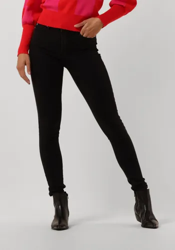 JANICE Dames Jeans High Rise Skinny Jeans Rocket - Zwart